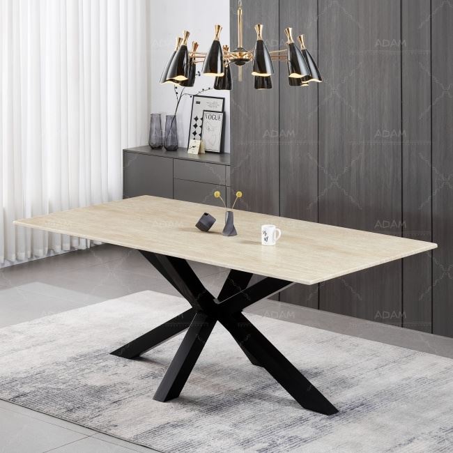 Rectangular Marble Dining Table